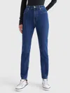 Tommy Hilfiger Cigarette Slim Jeans In Blu