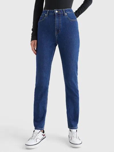 Tommy Hilfiger Cigarette Slim Jeans In Blu
