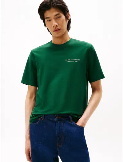 Tommy Hilfiger City Photoprint T In Green