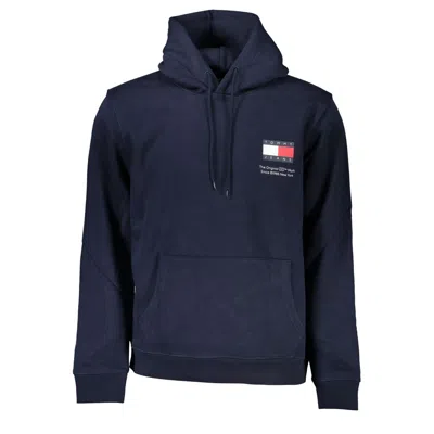 TOMMY HILFIGER CLASSIC BLUE HOODED SWEATSHIRT