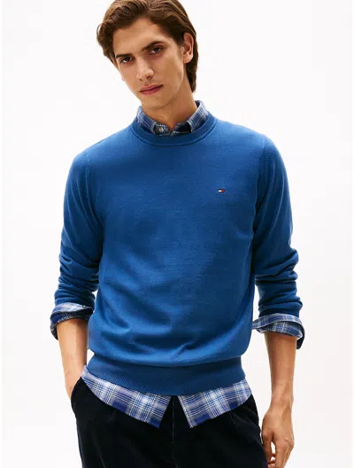 Tommy Hilfiger Classic Crewneck Sweater In Black