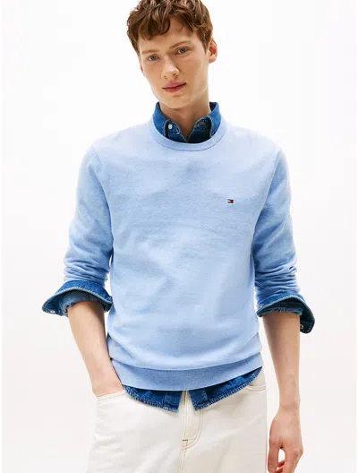 Tommy Hilfiger Classic Crewneck Sweater In Blue