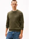 Tommy Hilfiger Classic Crewneck Sweater In Green