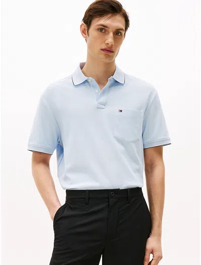 Tommy Hilfiger Classic Fit Pocket Polo In Blue