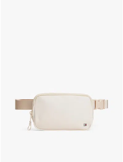 Tommy Hilfiger Classic Flag Logo Belt Bag In Neutral