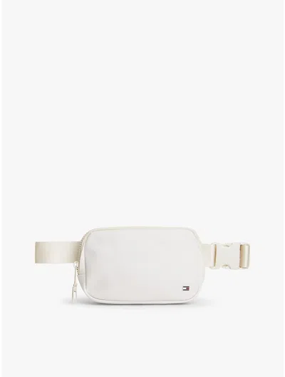 Tommy Hilfiger Classic Flag Logo Belt Bag In Neutral
