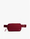 Tommy Hilfiger Classic Flag Logo Belt Bag In Red