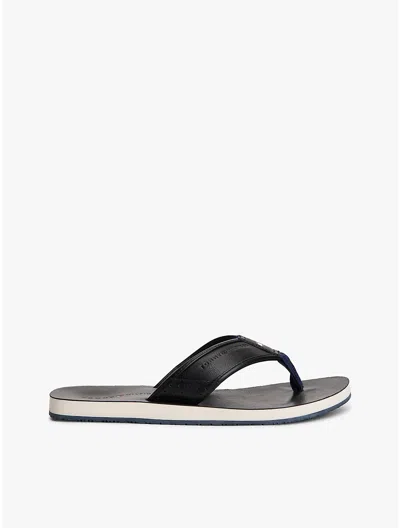 Tommy Hilfiger Classic Flip Flop In Black