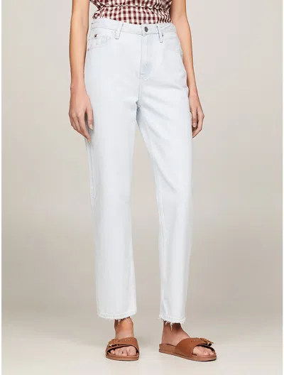 Tommy Hilfiger Classic High Rise Straight Fit Jean In Lola