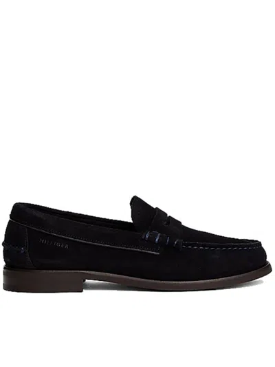 Tommy Hilfiger Classic Hilfiger Loafer Shoes In Blue