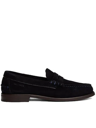 Tommy Hilfiger Classic Hilfiger Loafer Shoes In Blue