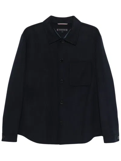 Tommy Hilfiger Classic Navy Button-up Shirt In Blue