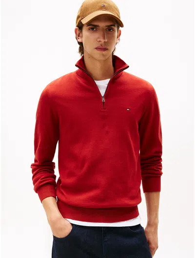 Tommy Hilfiger Classic Quarter In Red