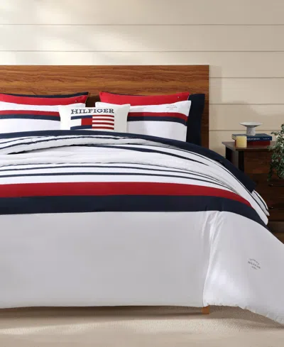 Tommy Hilfiger Classic Stripe 2-pc. Comforter Set, Twin In Multi