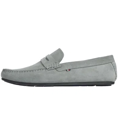 Tommy Hilfiger Classic Suede Driver Shoes Grey