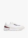 Tommy Hilfiger Classic Suede Running Sneaker In White