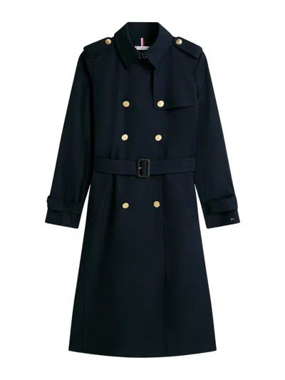 Tommy Hilfiger Classic Women's Navy Mini Coat