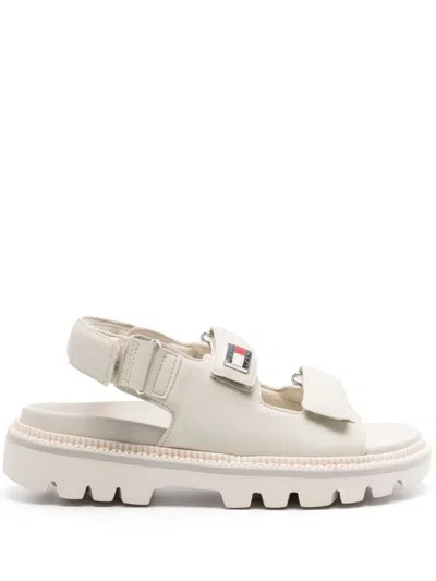 Tommy Hilfiger Cleat Sandals In Neutrals