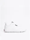 Tommy Hilfiger Tommy Logo Leather Sneaker In White