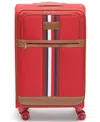 Tommy Hilfiger Closeout!  Logan 25" Softside Spinner In Red