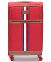 Tommy Hilfiger Closeout!  Logan 28" Softside Spinner In Red