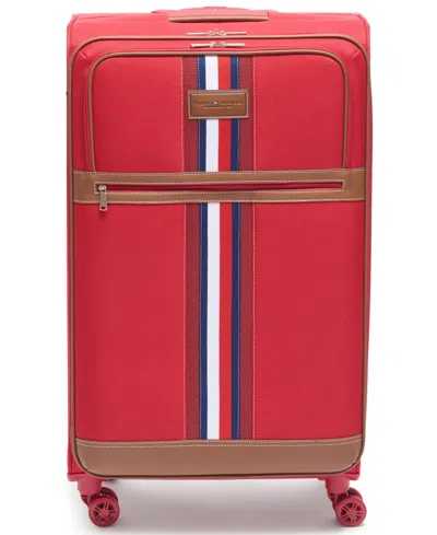 Tommy Hilfiger Closeout!  Logan 28" Softside Spinner In Red