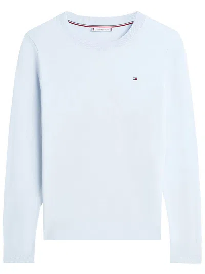 Tommy Hilfiger Co Jersey Fine Gg Ls C-nk Swt Clothing In Blue