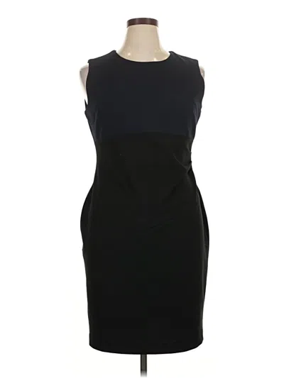 Pre-owned Tommy Hilfiger Cocktail Dress In Black