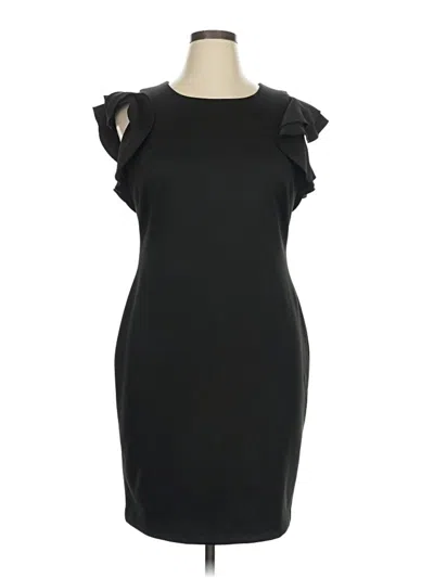 Pre-owned Tommy Hilfiger Cocktail Dress In Black