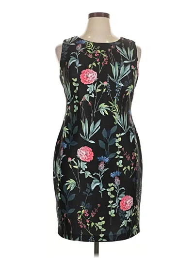 Pre-owned Tommy Hilfiger Cocktail Dress In Black