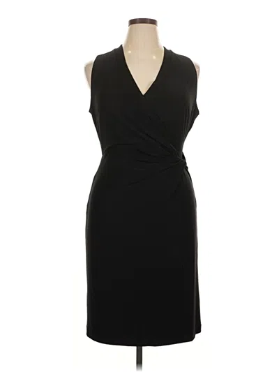 Pre-owned Tommy Hilfiger Cocktail Dress In Black