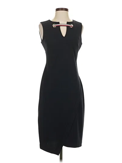 Pre-owned Tommy Hilfiger Cocktail Dress In Black