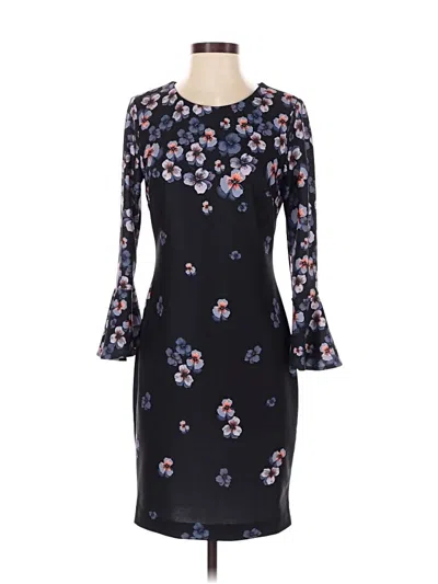 Pre-owned Tommy Hilfiger Cocktail Dress In Black