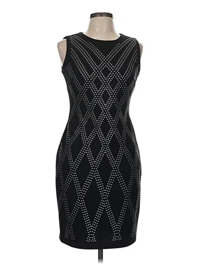 Pre-owned Tommy Hilfiger Cocktail Dress In Black