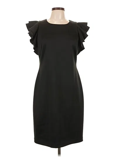 Pre-owned Tommy Hilfiger Cocktail Dress In Black