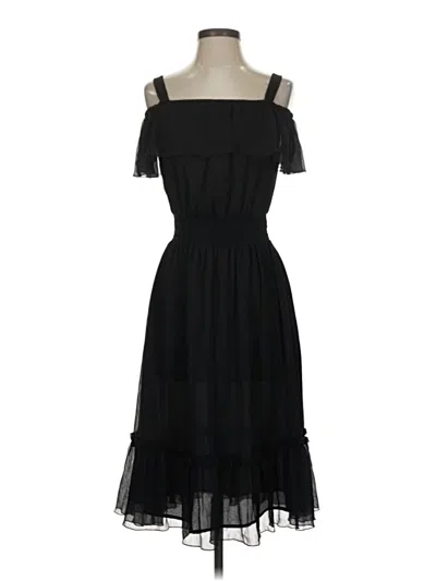 Pre-owned Tommy Hilfiger Cocktail Dress In Black