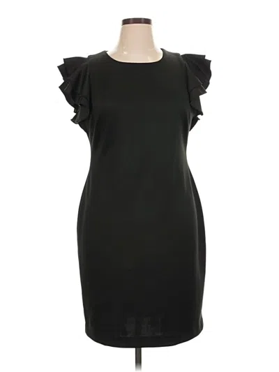 Pre-owned Tommy Hilfiger Cocktail Dress In Black