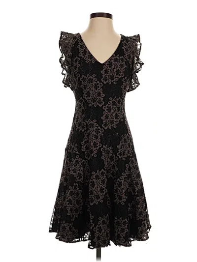 Pre-owned Tommy Hilfiger Cocktail Dress In Black