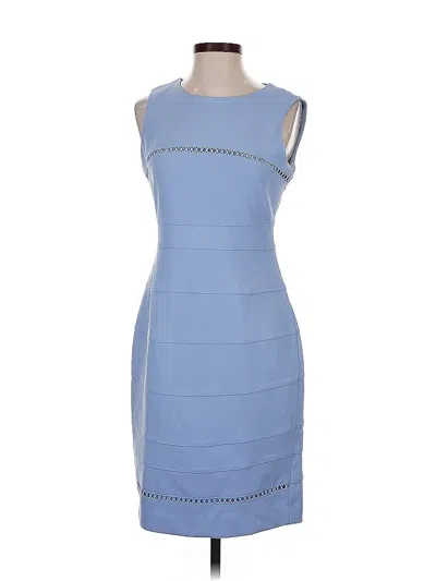 Pre-owned Tommy Hilfiger Cocktail Dress In Blue