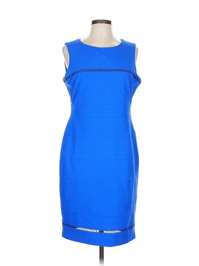 Pre-owned Tommy Hilfiger Cocktail Dress In Blue