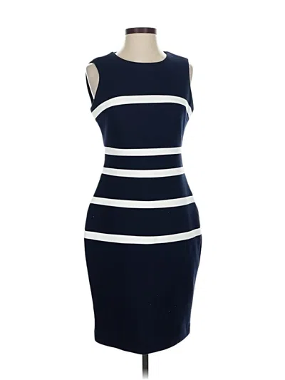 Pre-owned Tommy Hilfiger Cocktail Dress In Blue