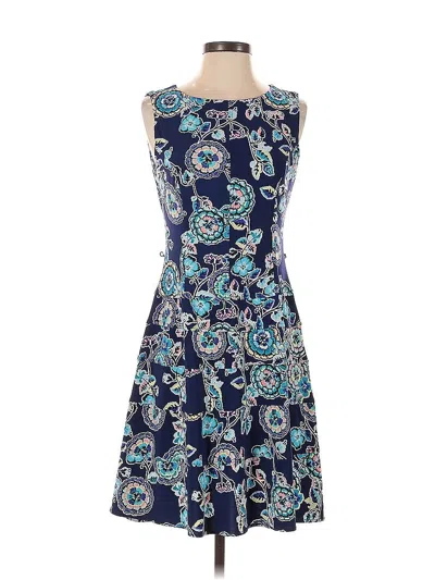 Pre-owned Tommy Hilfiger Cocktail Dress In Blue