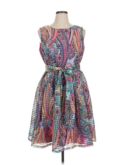 Pre-owned Tommy Hilfiger Cocktail Dress In Blue