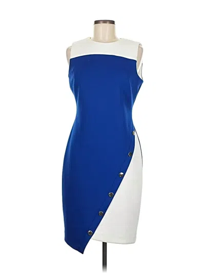 Pre-owned Tommy Hilfiger Cocktail Dress In Blue