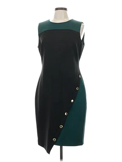 Pre-owned Tommy Hilfiger Cocktail Dress In Blue