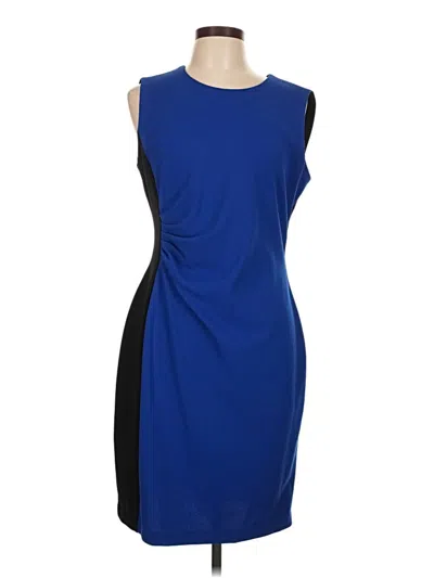 Pre-owned Tommy Hilfiger Cocktail Dress In Blue