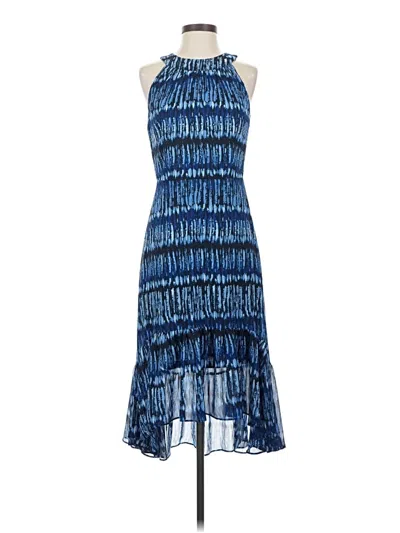 Pre-owned Tommy Hilfiger Cocktail Dress In Blue