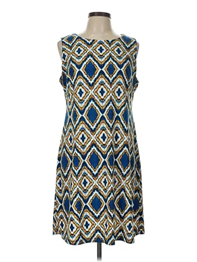 Pre-owned Tommy Hilfiger Cocktail Dress In Blue
