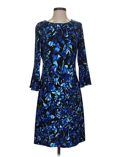 Pre-owned Tommy Hilfiger Cocktail Dress In Blue