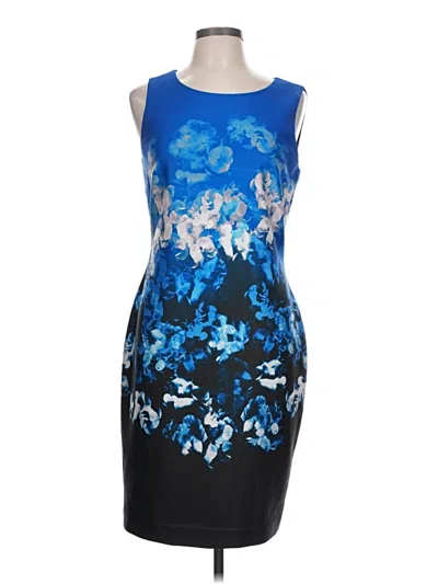 Pre-owned Tommy Hilfiger Cocktail Dress In Blue